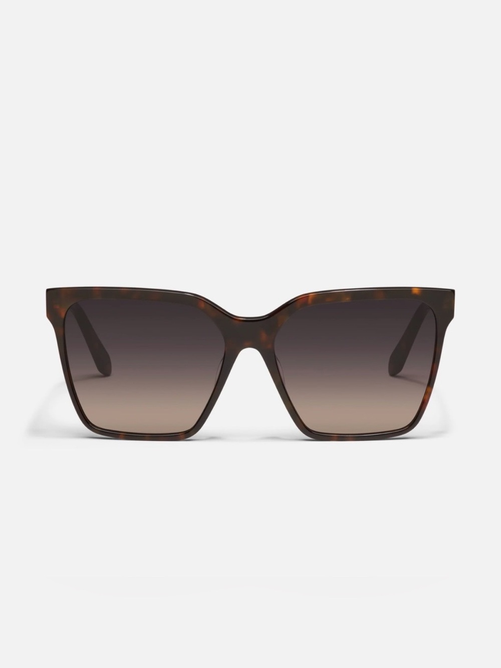 Quay Tortoiseshell Oversized Square Women's Sunglasses